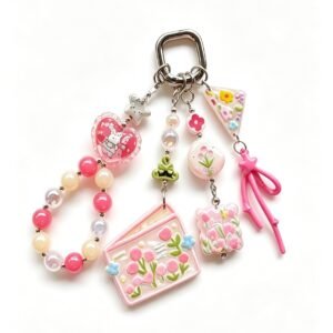 flower keychain
